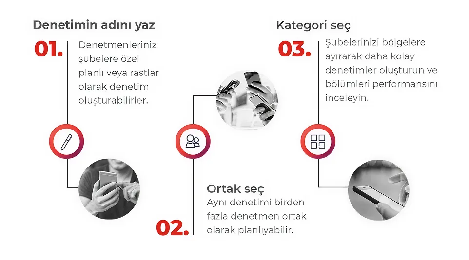 Denetim sürecini gösteren Pinacolada arayüzü